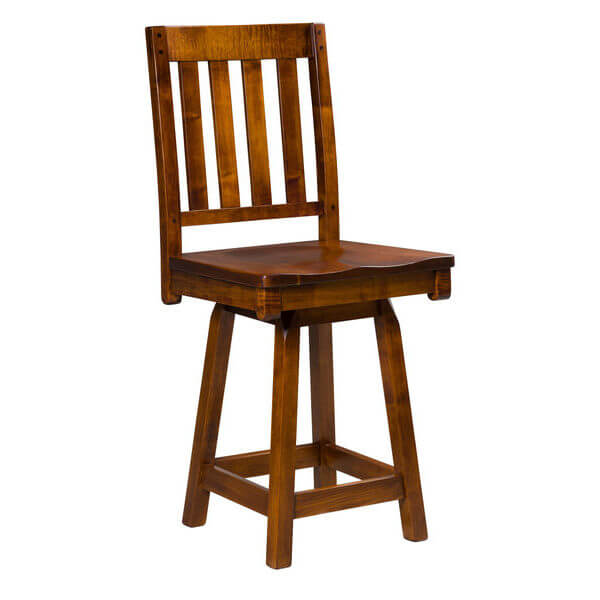 Wooden Bar Stools by Fairview Woodworking Shipshewana, IN