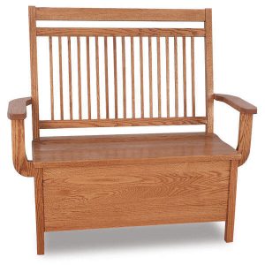 Bay Hill Bench AJW6538 12 A J Woodworking
