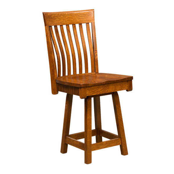 Wooden Bar Stools by Fairview Woodworking Shipshewana, IN