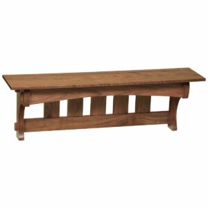 A202036W Aspen Mission Shelf 36'' Walnut