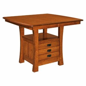 ArtsAndCraftsCabinetTable
