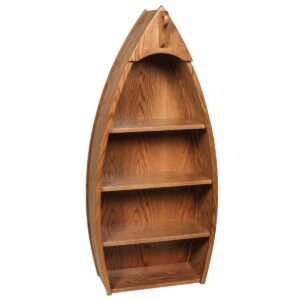 B150100 Bookcase Canoe 60 inches high