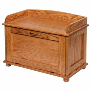 C080512 chest shoe storage oak clsd