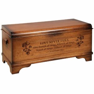 C080814 Chest carving love never fails