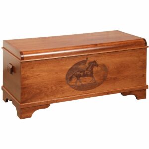 C080831 Laser engraving horse