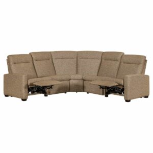 LuxHome Seating Harmony WH 5 Piece Sectional Mid