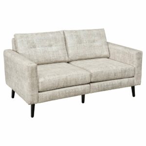 LuxHome Seating Serene Loveseat Flat Arm