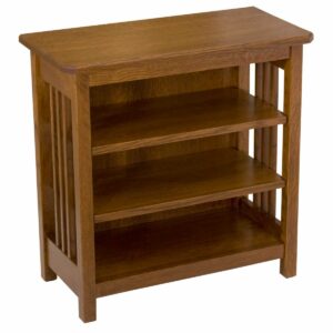M100018 R Mission Bookcase End Table qtr sawn white oak mich