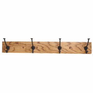 M100064 Mission Coat Rack 4 hooks