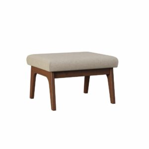 Malaya Footstool Astrid Brown Maple FC Earthtone