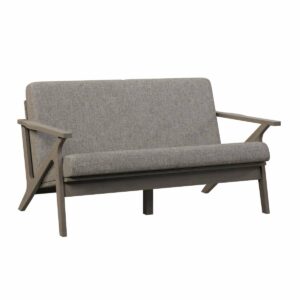 Malaya Loveseat Metal Brown Maple FC Bel Air