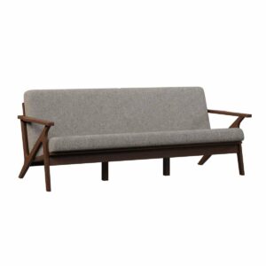 Malaya Sofa Metal Brown Maple FC Earthtone