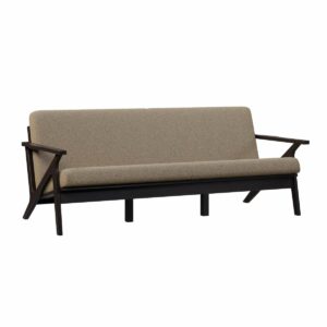 Malaya Sofa Normal Brown Maple FC Onyx