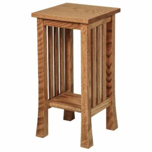 P121252 Plant Stand Mission 24'' Oak