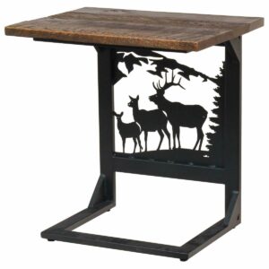 R222132 Rustic Sofa server wide, elk