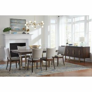 RH Birkin Chairs Regal Table Server Set