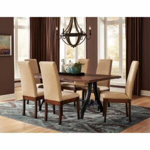 RH Bradbury Chairs IronForge Table Set