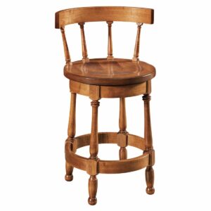 RH Cosgrove Barstool EastonTop WoodSeat