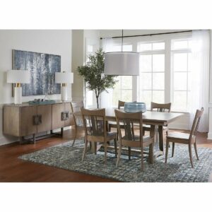 RH Wellbeck Chairs Table Sinclair Server Set