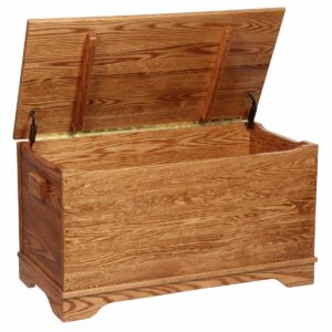 T152545 Toy Chest Pane Oak Open