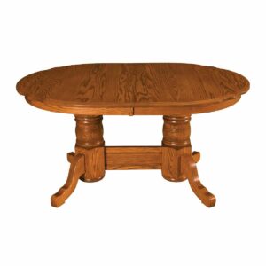 TraditionalDoublePedestalScallopTable