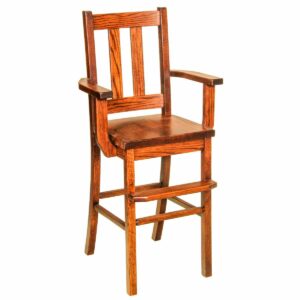 Y151800 Youth Chair Aspen Delta 2 slat oak