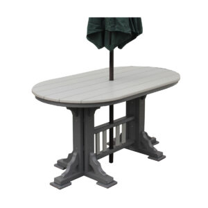 CPF OM205D Oval Mission Dining Table